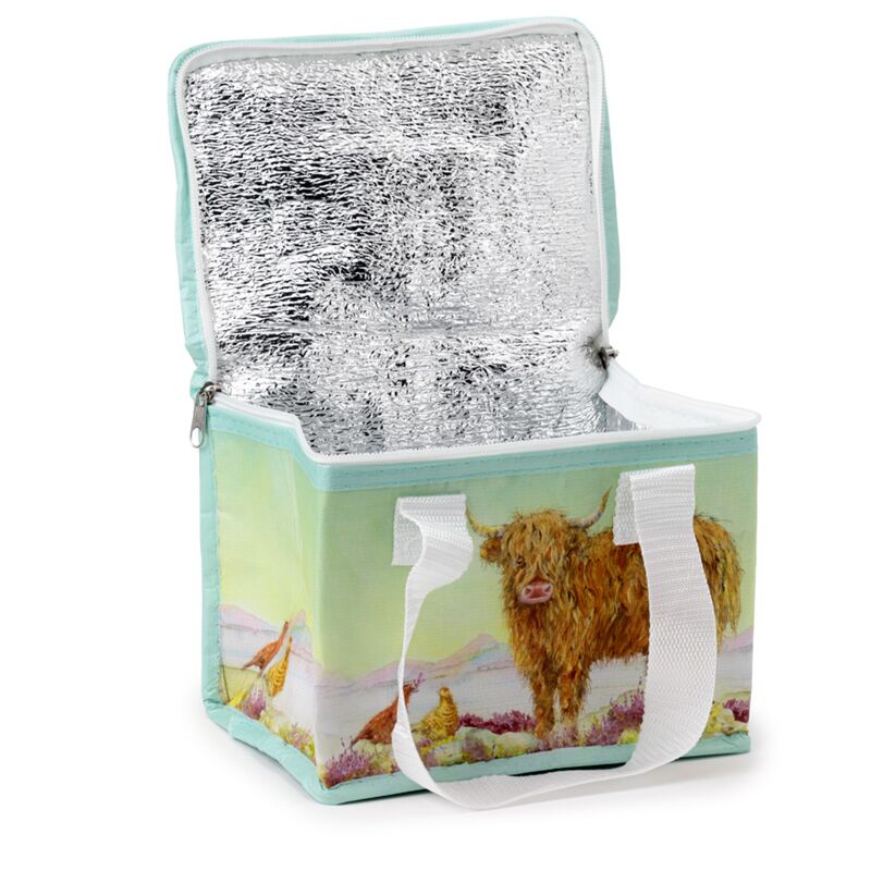 Jan Pashley Highland Cow Rpet Lobable Kühlertasche Lunchtasche Tasche
