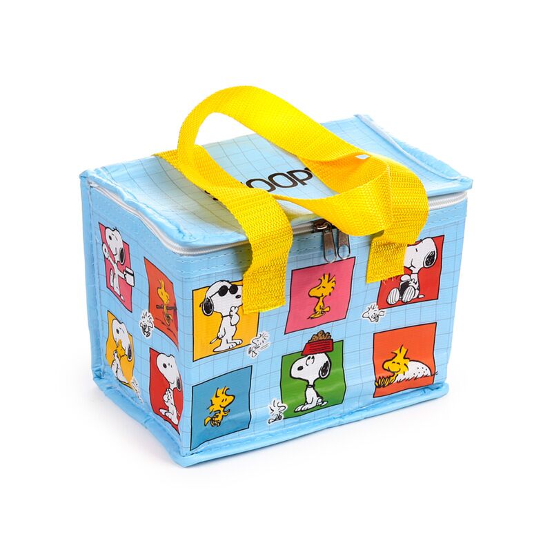 Peanuts Snoopy Woodstock nachhaltige Kühltasche aus Rpet für das Mittagessen
