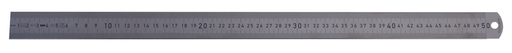 Connex-Stahlmessstab 50 cm, Eurokaliber, Edelstahl – COX700050