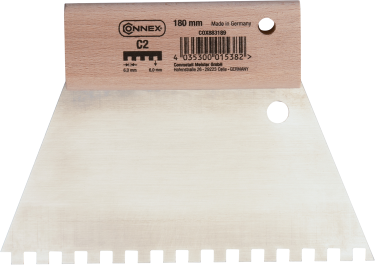 Connex Leimkamm 180mm 6x6mm C2 - cox883189