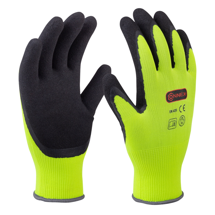 Connex-Handschuh Gartenlatex gelb gr09 - cox938578