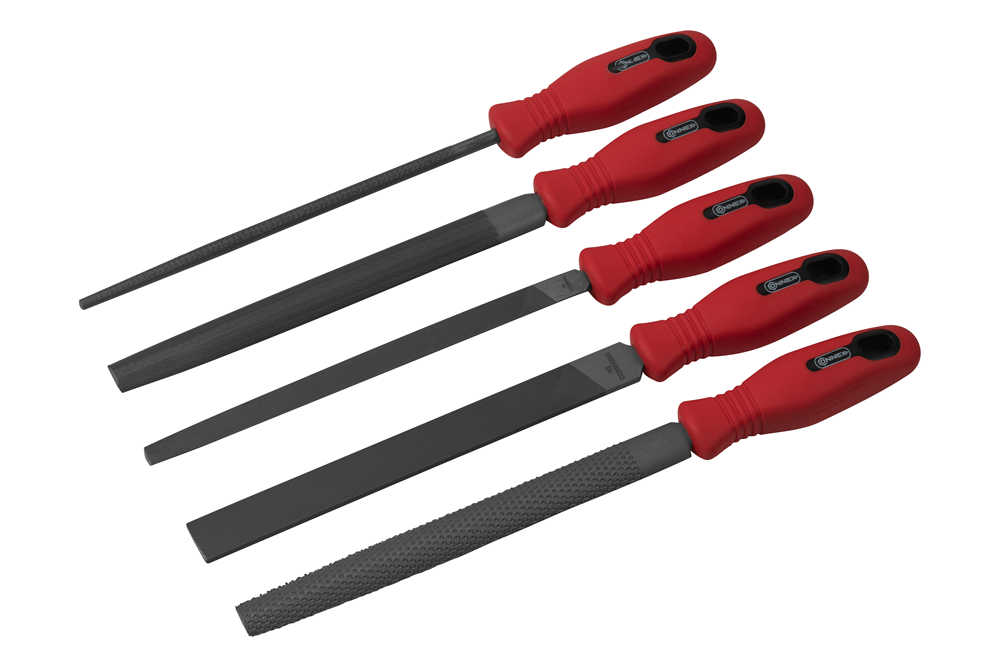 Connex-Feilensatz 200 mm, 5 Stück – cox966665