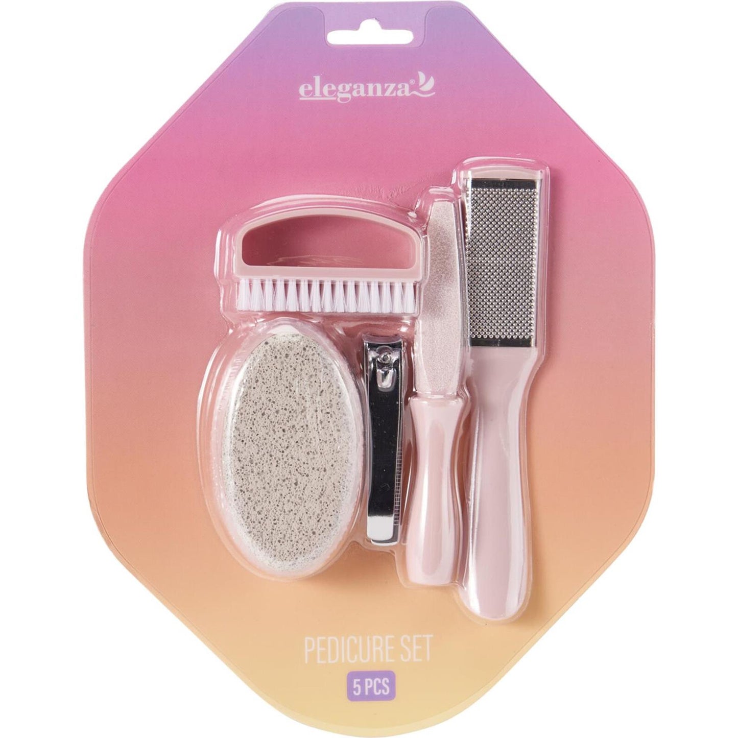 Eleganza Pediküre-Set 5-teilig
