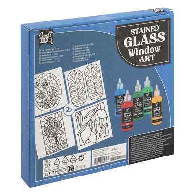 Craft-Id-Buntglasfenster Coast, 2sort