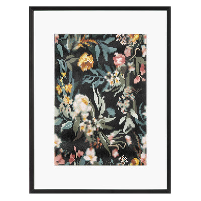 Bastel-ID-Diamantgemälde Blumen 30x40