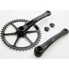 Kurbelgarnitur 44t alu schwarz 3 32 flach