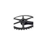 Kurbelgarnitur 44t alu schwarz 3 32 flach - afbeelding 2
