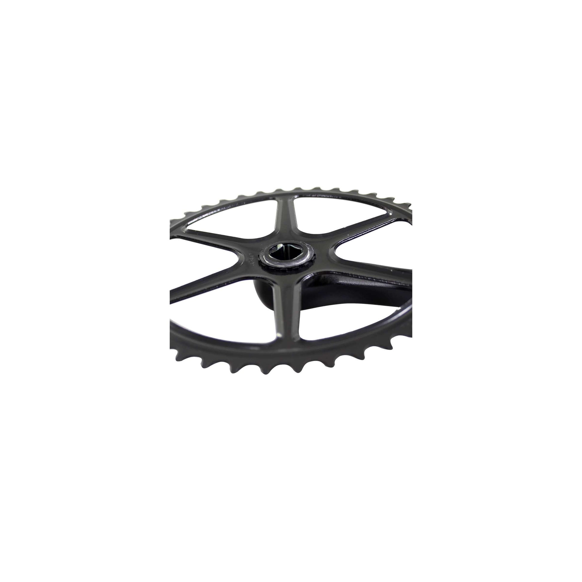 Kurbelgarnitur 44t alu schwarz 3 32 flach