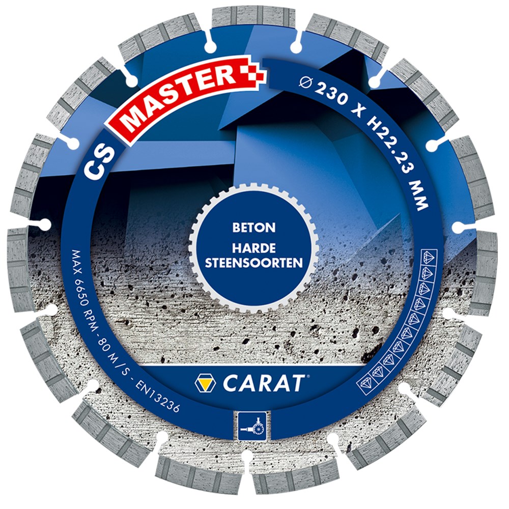 Carat Diamantsägeblatt ø140 CS Master Beton