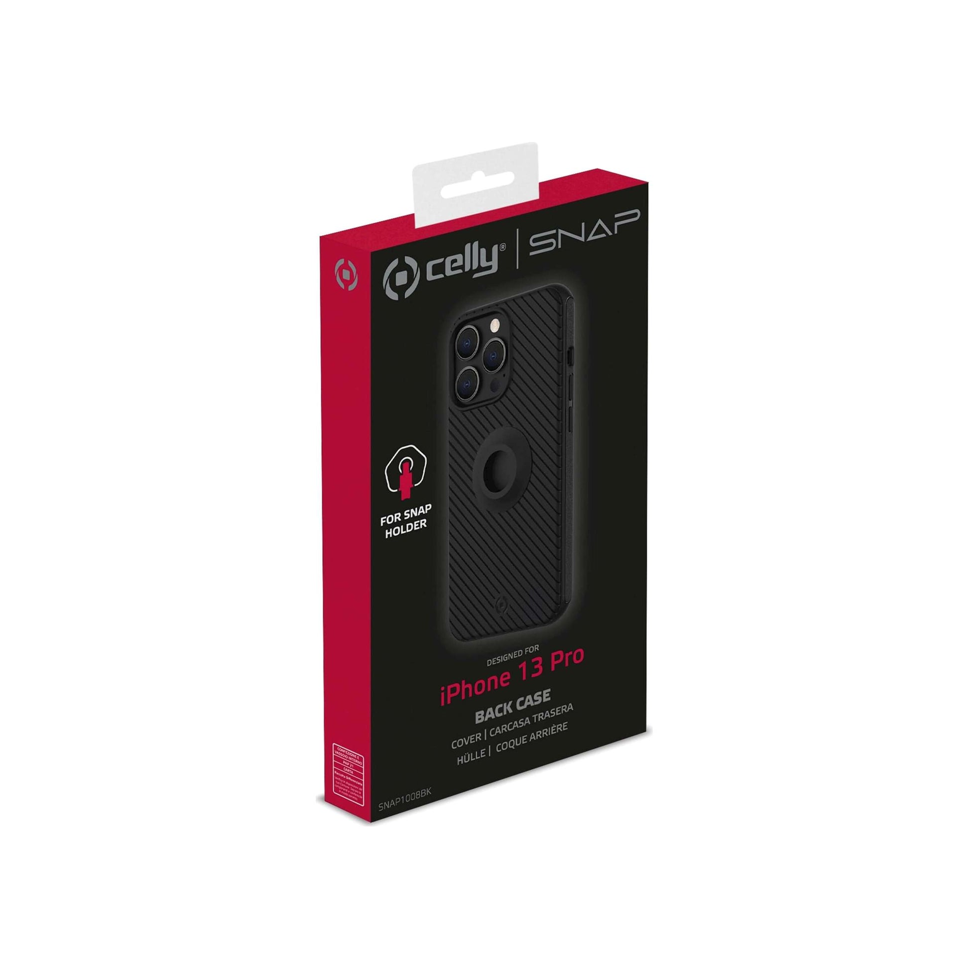 Celly Snap iPhone 13 Cover für den Telefonhalter