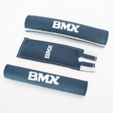 Polster BMX Junior Schaumstoff blau 3-teilig