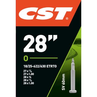 CST Innenrohr sv15 race 28 Zoll 18 25-622 sv 60 mm extra lang 071505