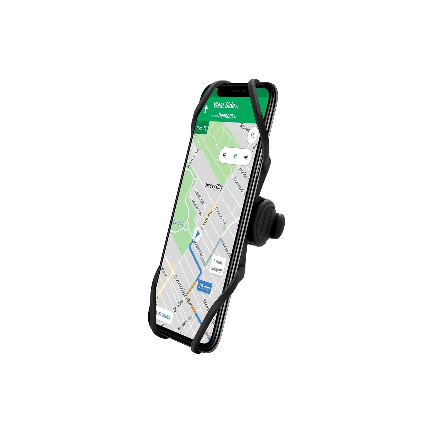 Celly Telefonhalter Swipe Stiel Start Schwarz