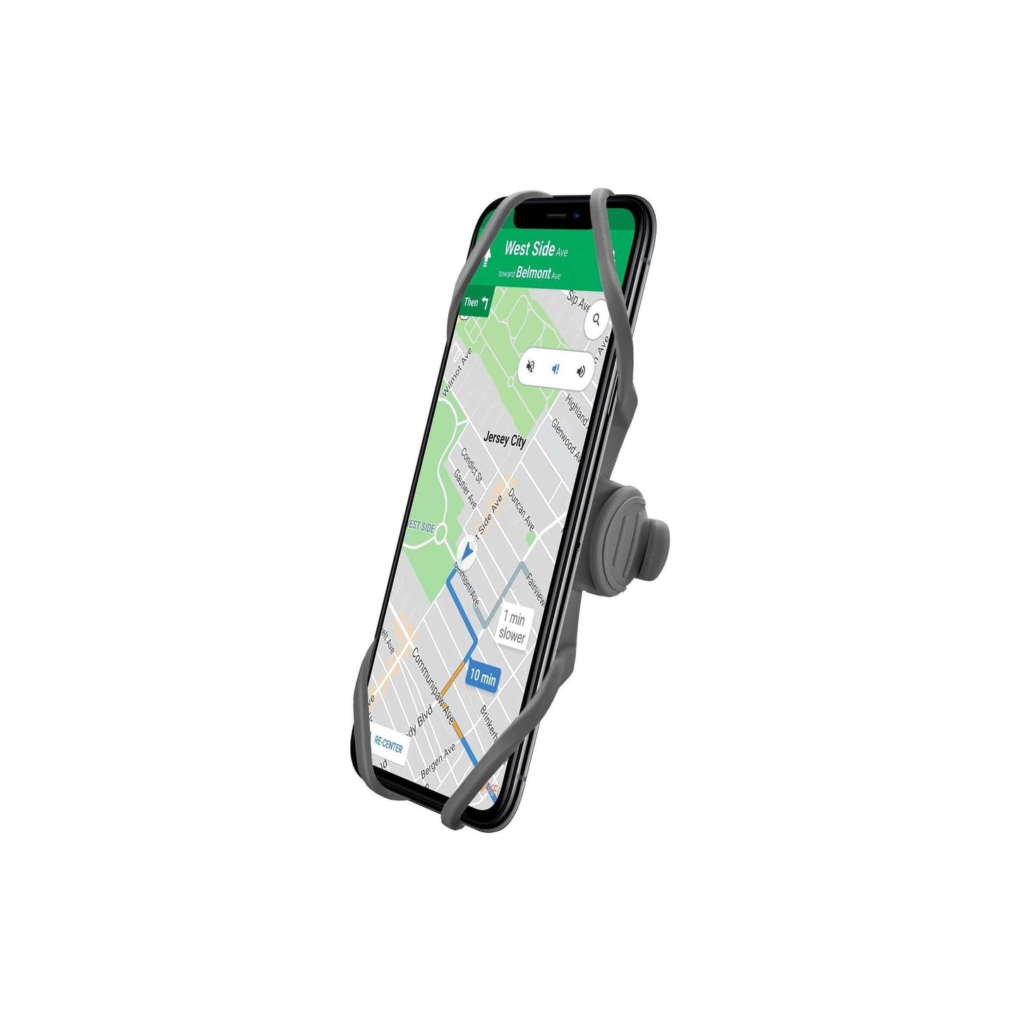 Celly -Telefonhalter Swipebike Stiel -Anhang grau