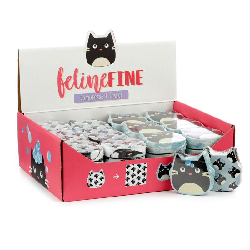 Katzenartige Katze Compact Travel Handtuch Polyester