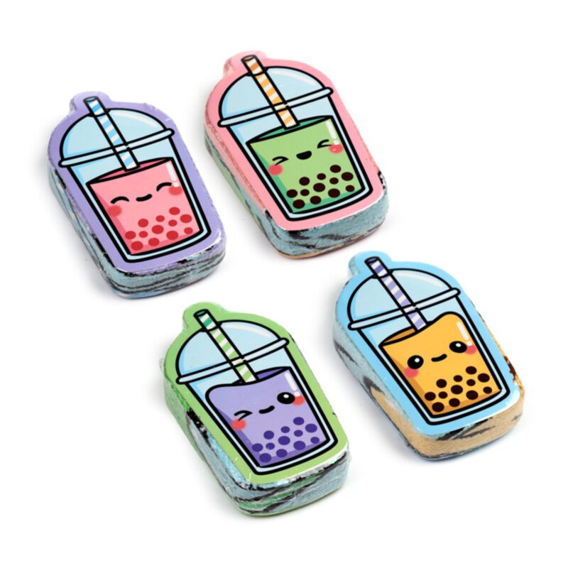Foodiemals Bubble Tea Compact Travel Handtuch
