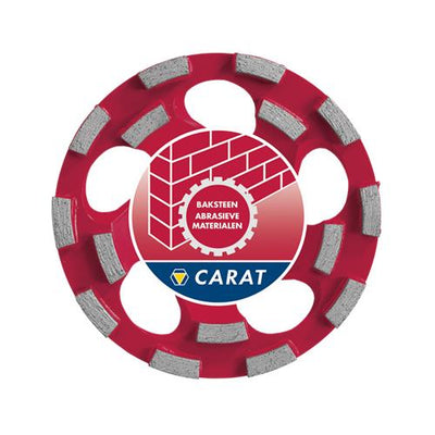 Carat Schleifkopf ø125 cubd Master Ziegel