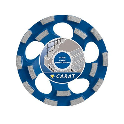 Karat-Schleifkopf Beton ø125x22,23 mm Dustec, Cubd Master