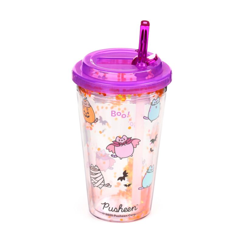 Pusheen Die Katze Halloween Breuk -resistent haltbarer doppelter Tasse