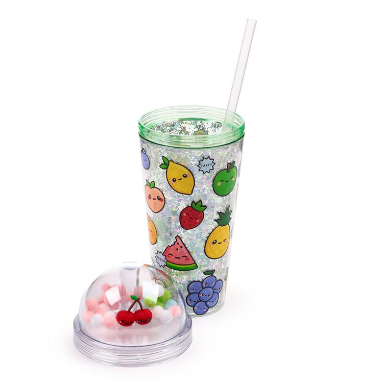 Foodiemals doppelwandiger Fruchtbecher