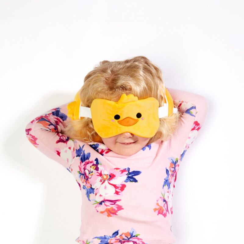 Relaxazzz plirche Ente um Reisekissen Schlafmaske