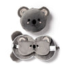 Plüsch -Adoramals Koala um Reisekissen Schlafmaske