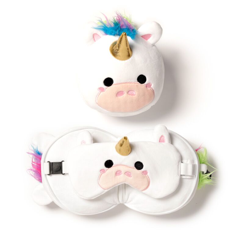 Entspannung Einhorn um Reisekissen Schlafmaske