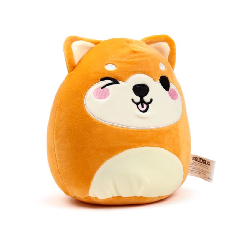 Pluchen -Squidibergs schärfen die Shiba Inu Hond Adoramals Haustiere