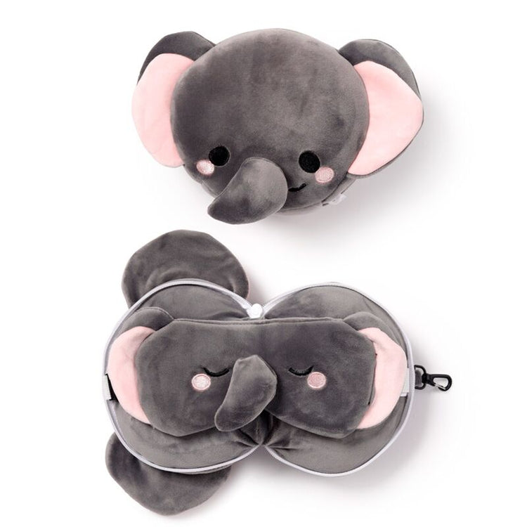 Relaxezzz adoramals Januar Der Elefant um Reisekissen Schlafmaske