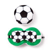Relaxazzz Fußball um Reisenkissen Schlafmaske