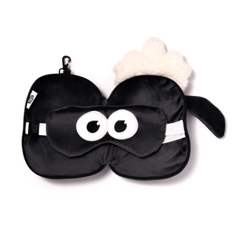 Relaxazzz shaun die Schafe um Reisekissen Schlafmaske