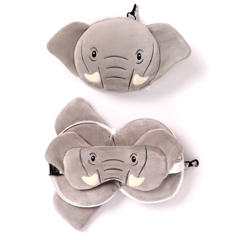 Entspannung Elefant um Reisekissen Schlafmaske