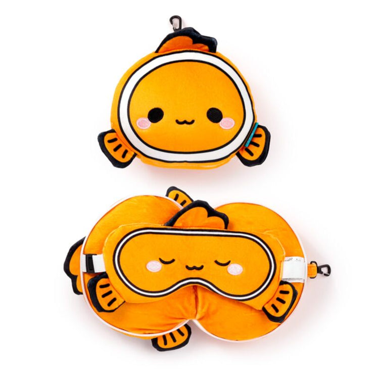 Relaxezzz adoramals finley der Clownfische um Reisenkissen Schlafmaske