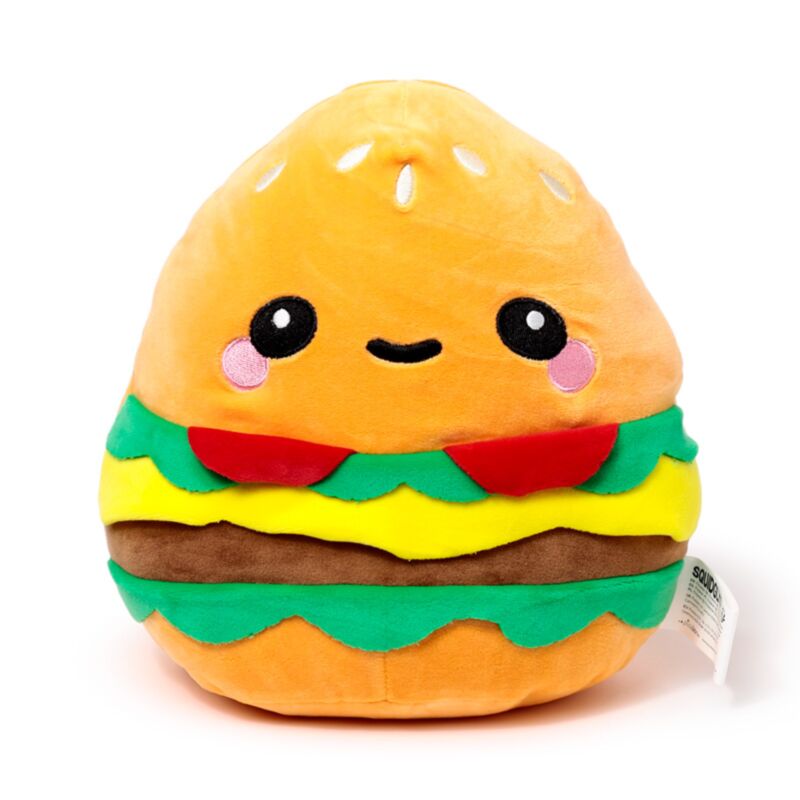 Pluche Squidibergs Foodiemals Hammy de Burger