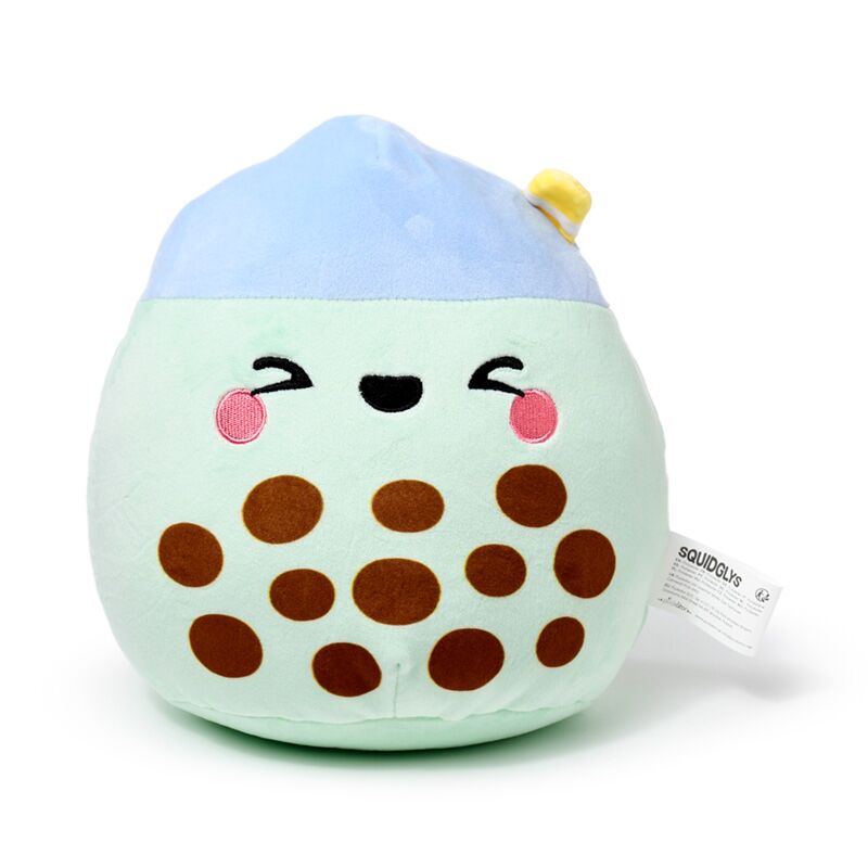 Pluche Squidibergs Foodiemals Matcha de Bubble Tea