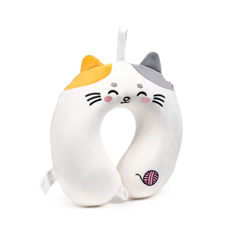 Relaxezzz lola de kat adoramals plirche machung foam hals kissen kissen