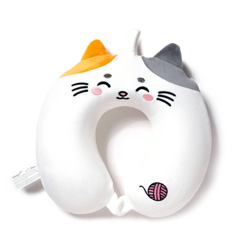 Relaxezzz lola de kat adoramals plirche machung foam hals kissen kissen