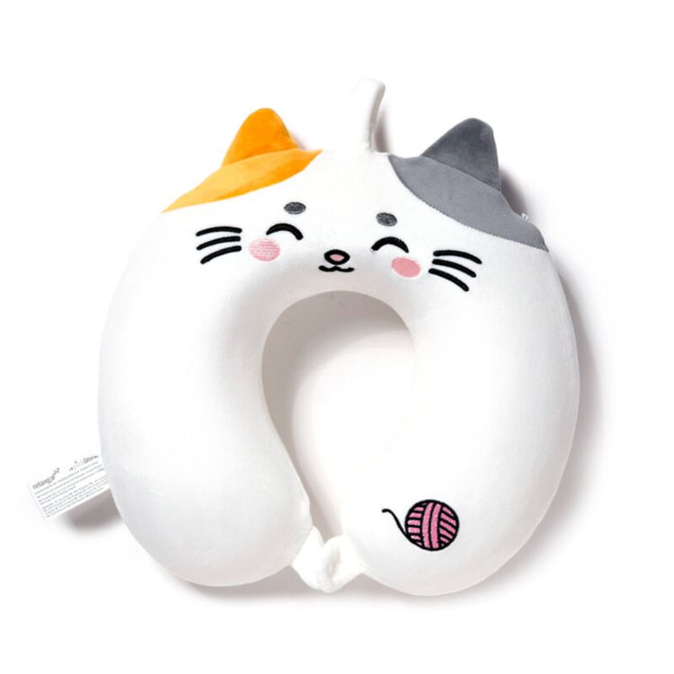 Relaxezzz lola de kat adoramals plirche machung foam hals kissen kissen