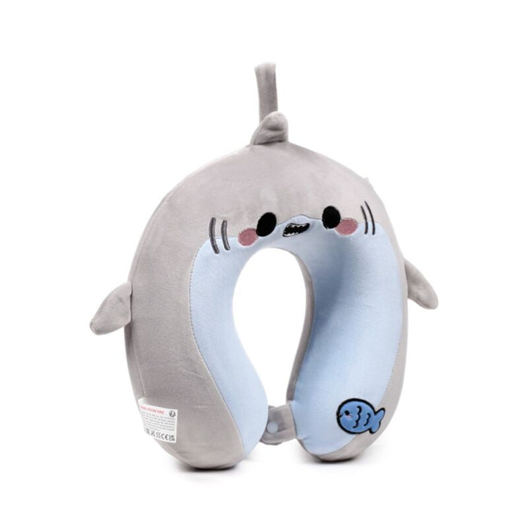 Relaxezzz archie de haai adoramals pluche Memory Foam Halskissen