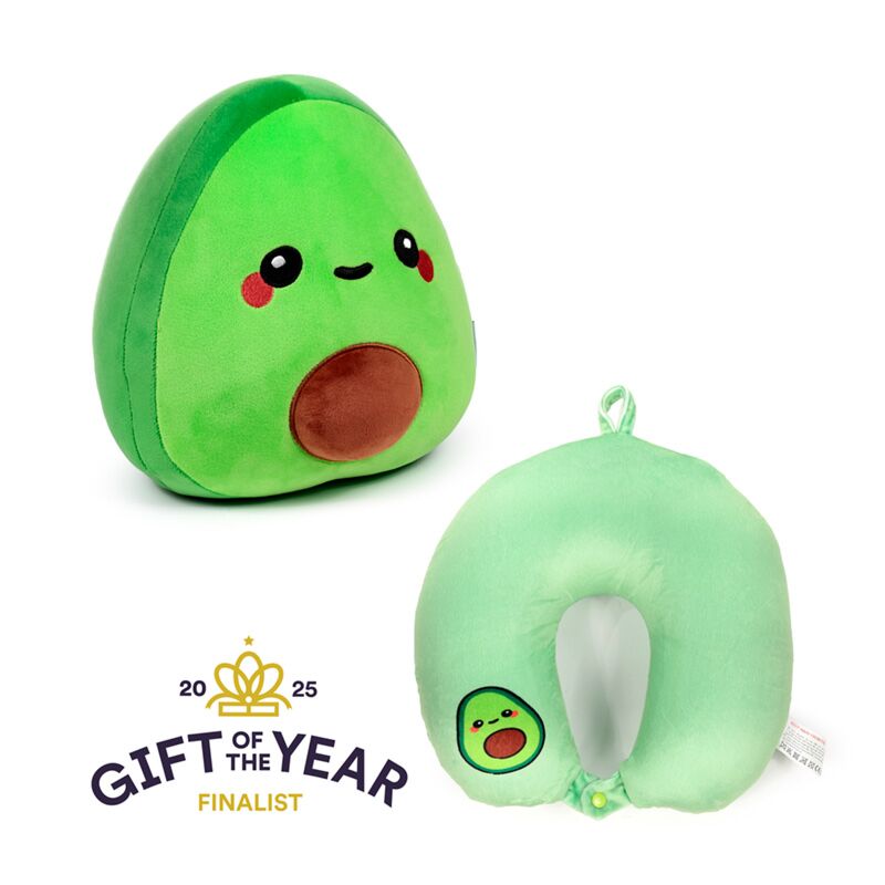 Swapsezzz Foodsiemals Pedro de Avocado 2-in-1 Plüsch-Reisekissen
