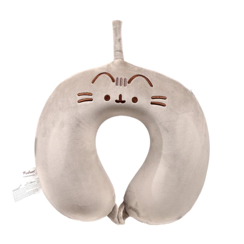 Relaxazzz pusche die Katze Plüsch Memory Foam Hals Kissen Pusche