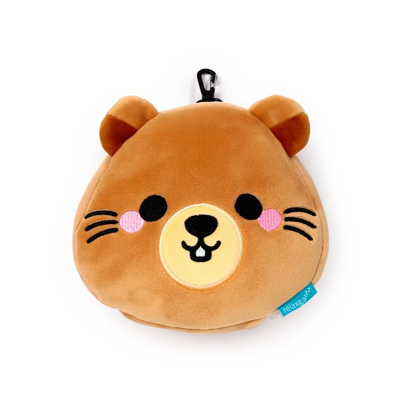 Relaxeazzz Mimi die Murmeltier Bergtiere Reisekissen Schlafmaske