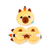 Relaxeazzz Duke the Capybara Reisekissen-Schlafmaske