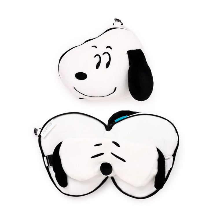 Relaxeazzz Peanuts Snoopy Reisekissen-Schlafmaske