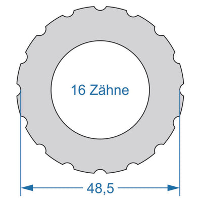 Zycplus Cycle Tools Power.Tool 1-seitig T16 48.5