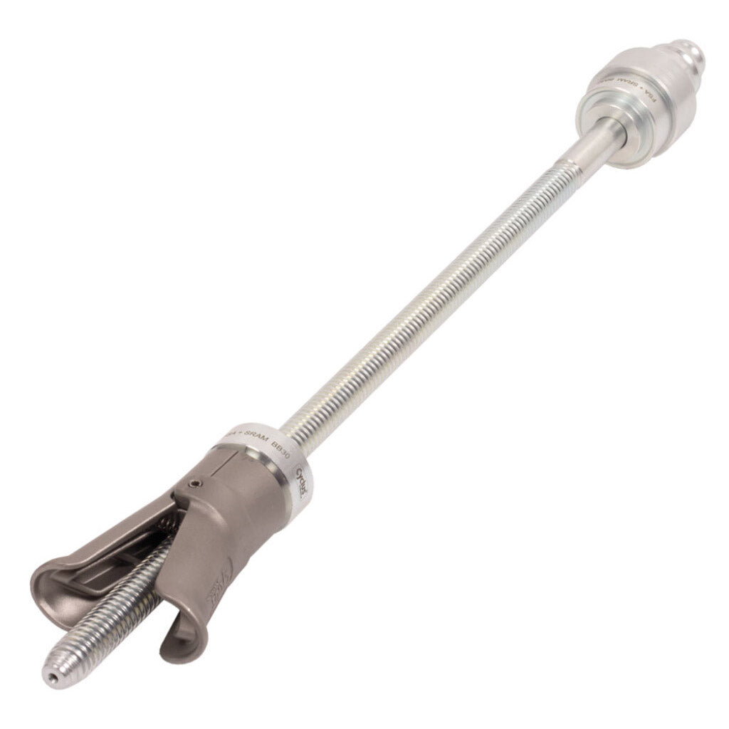 Cycplus Cycle Einpressspindel-Set Snap.in SN.95-P Stahl Silber