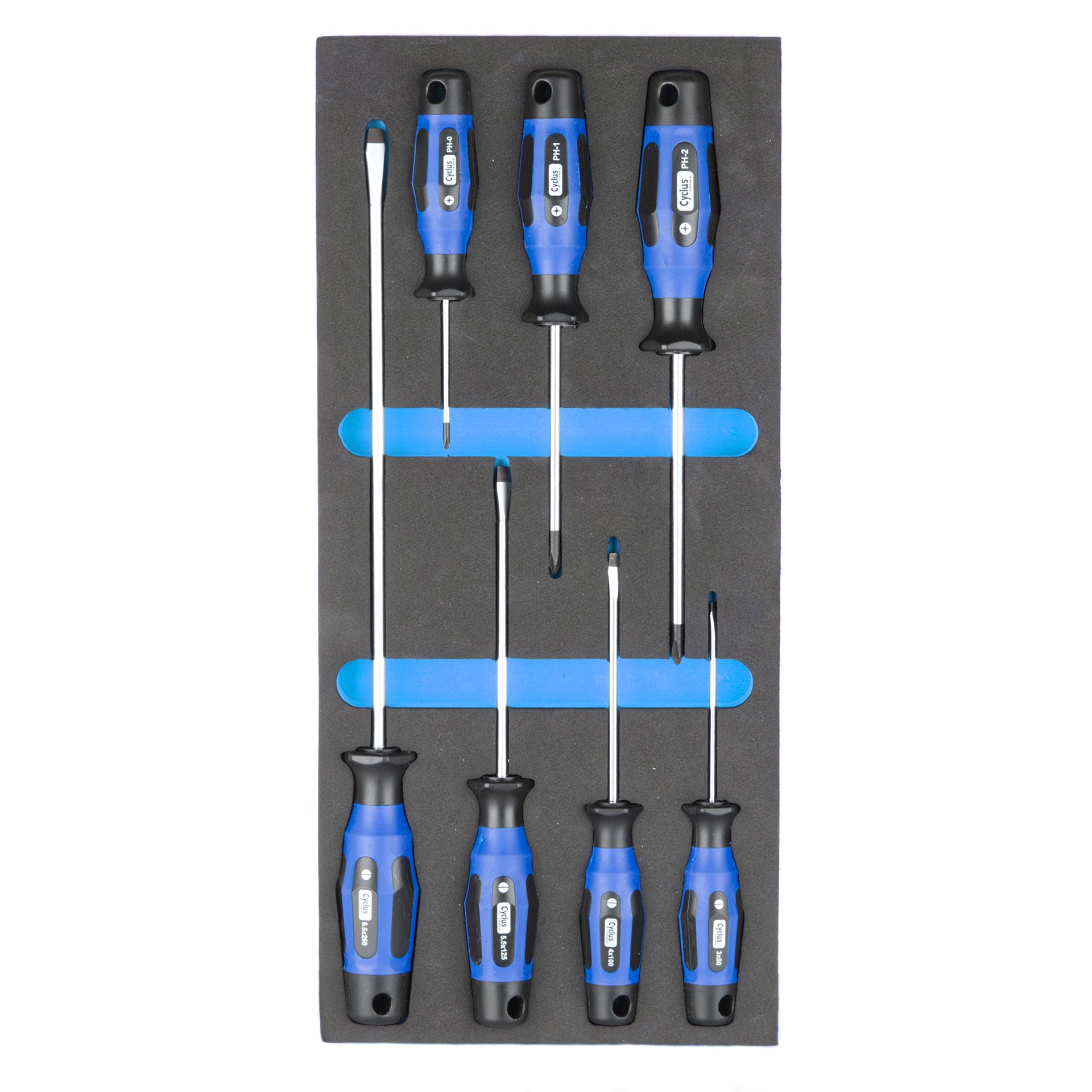 Cycplus Cycle Foam 2 inklusive Schraubendreher Größe S blau