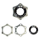 Cyclo Tech Adapter Mittelverriegelung auf 6 Löcher, Schnellspanner