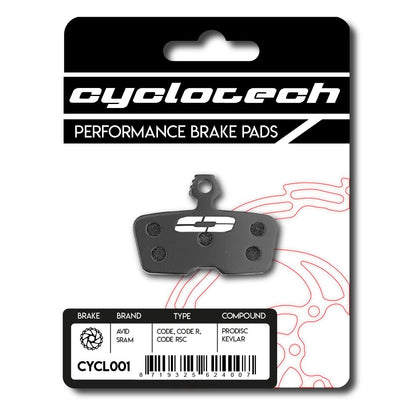 Cyclo Tech Scheibenbremsbelag Prodisc Kevlar Sram Code R