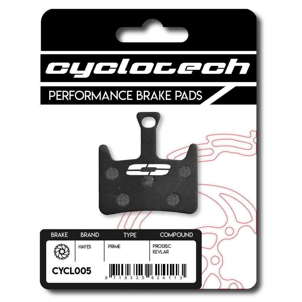 Cyclo Tech Scheibenbremsbelag Prodisc Kevlar Hayes Prime